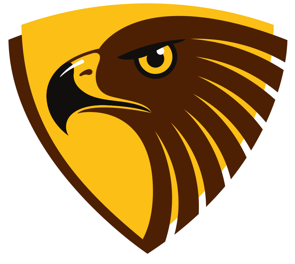 Sticker - (W) AFL Hawthorn Hawks