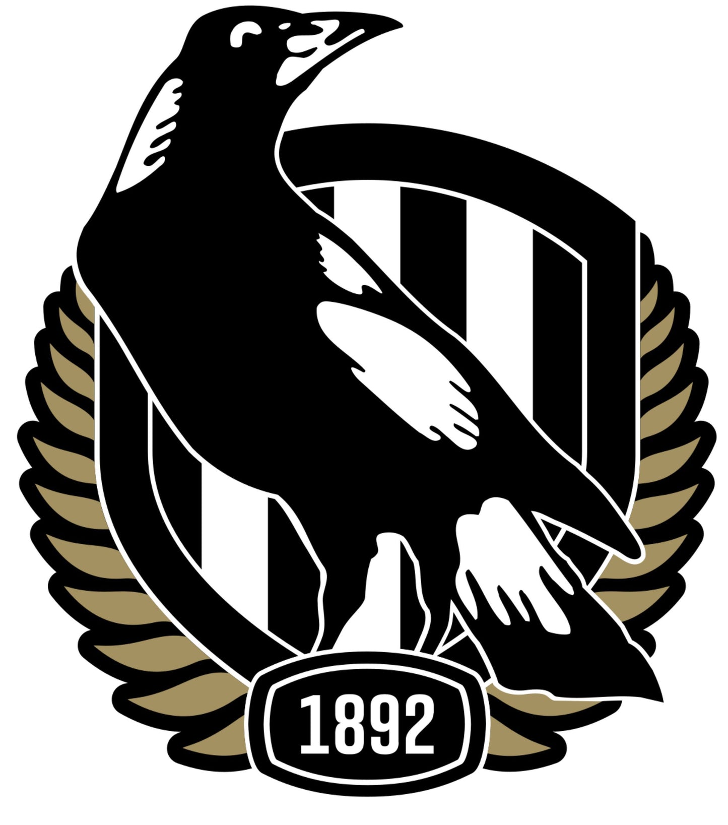 Sticker - AFL Collingwood Magpies