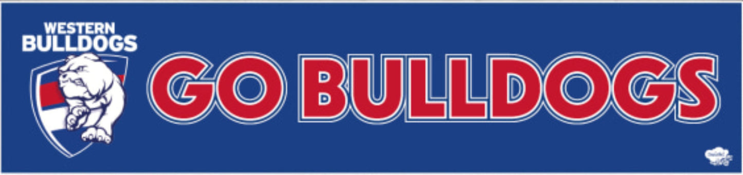 Sticker - (W) AFL Western Bulldogs