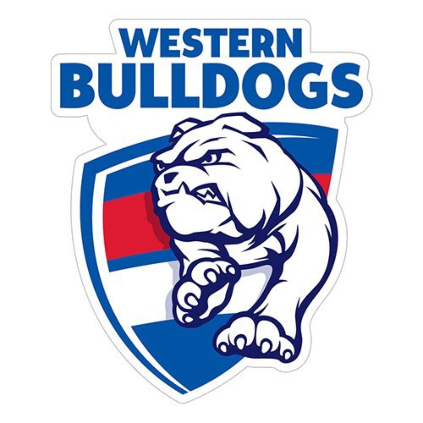 Sticker - (W) AFL Western Bulldogs