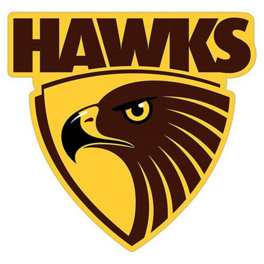 Iron on Transfer - You make your T shirt with an iron - (W1) AFL Hawthorn Hawks
