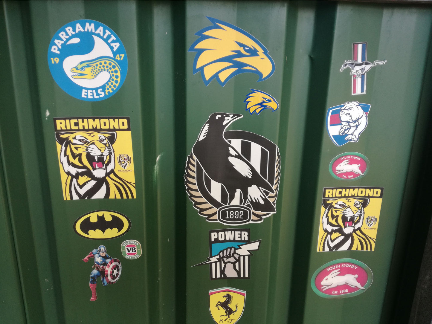 Sticker Set - AFL Collingwood Magpies