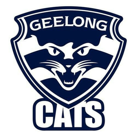 Iron on Transfer - You make your T shirt with an iron - (N) AFL Geelong Cats