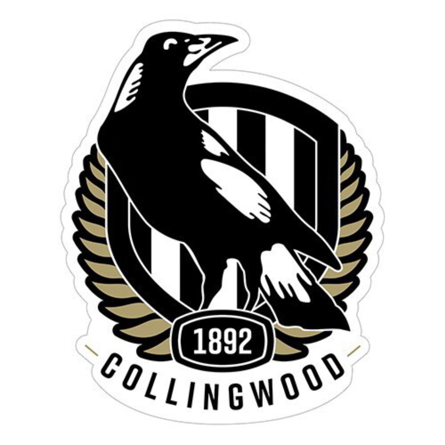 Sticker - (W) AFL Collingwood Magpies