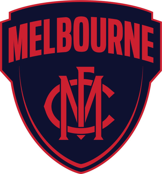 Iron on Transfer - You make your T shirt with an iron - AFL Melbourn Demons
